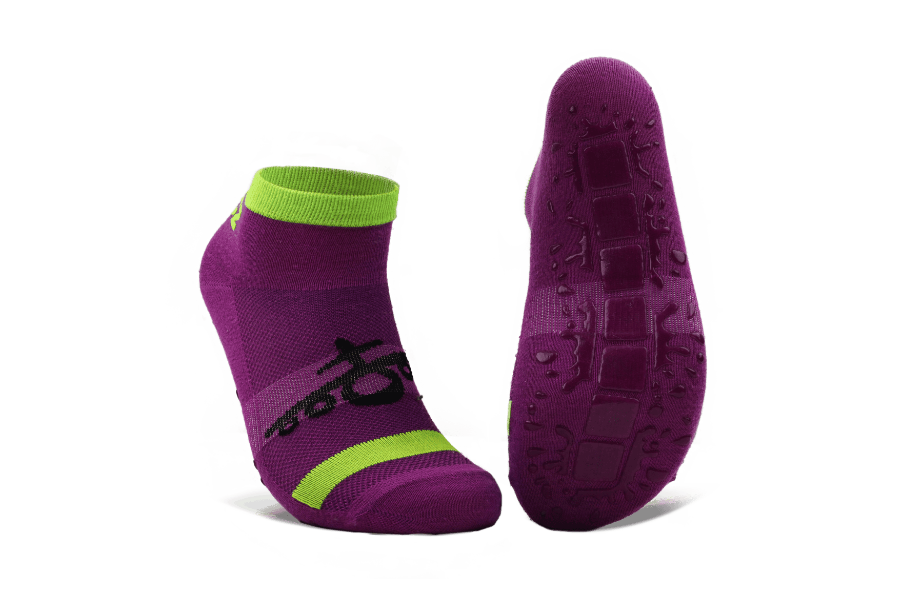 winter trampoline socks