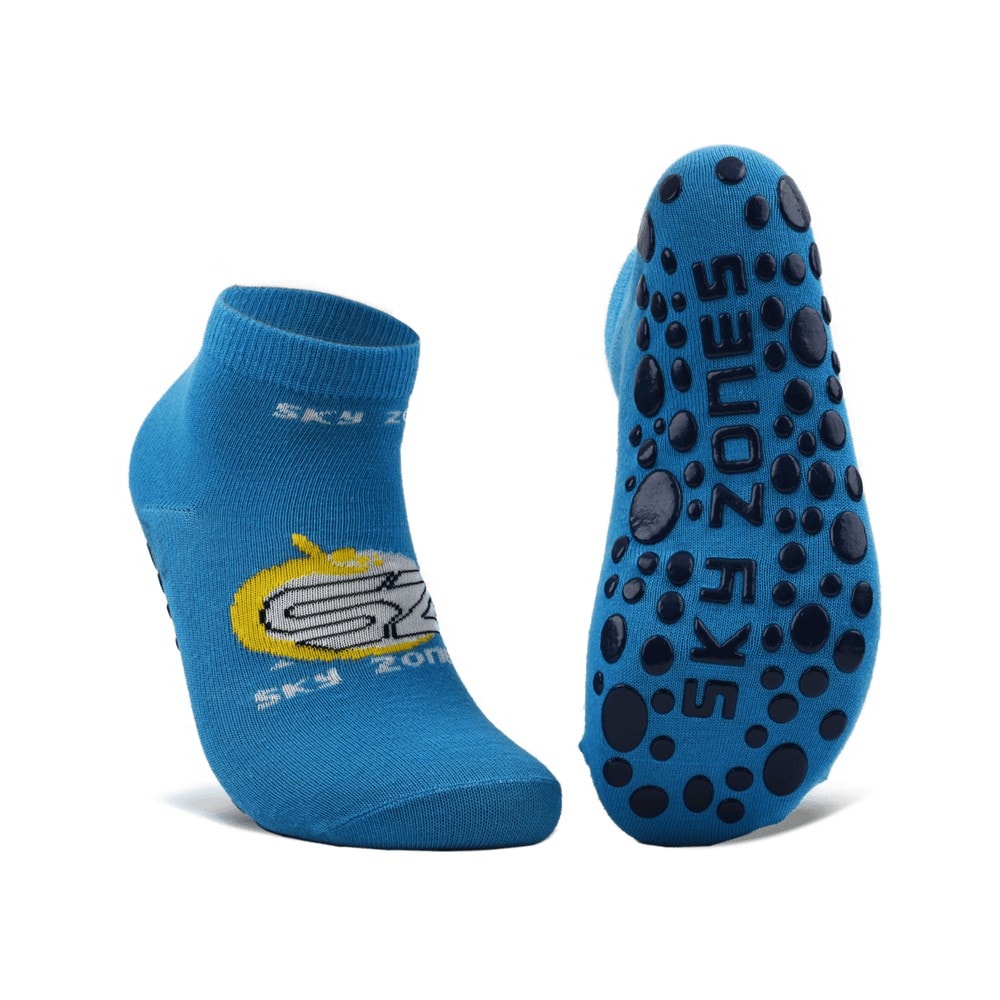 Toeless Trampoline Socks, Sky Zones Grips